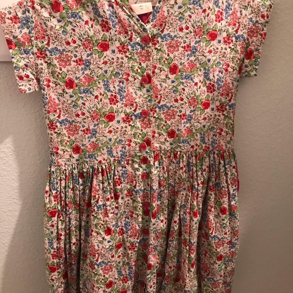 Bijou Sauvage Floral Kids Dress - Multicolor
